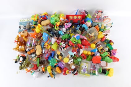 Group Lot of Wind-Up and Bobber Toys