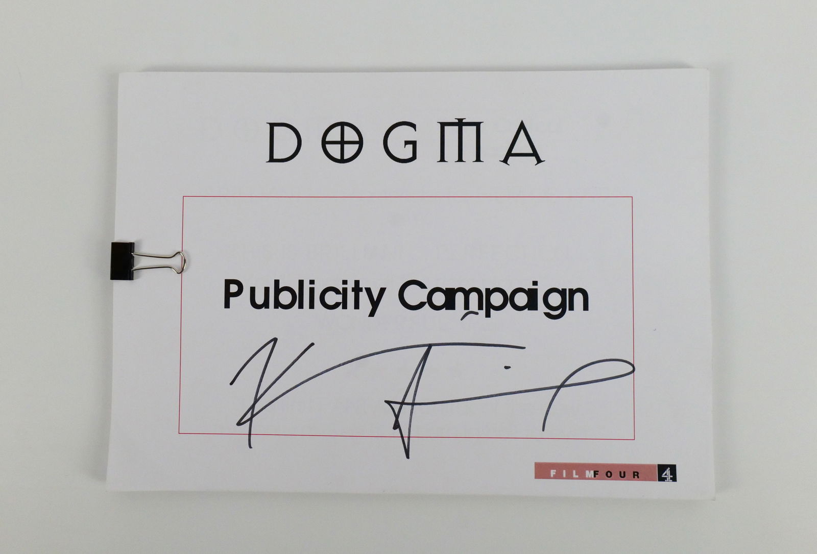 Dogma Publicity Campaign Presentation