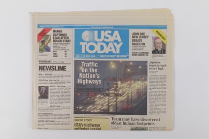 Dogma USA Today Newspaper Movie Prop