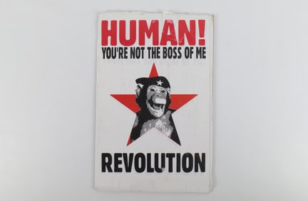 Human You're Not the Boss of Me Che Guevara Parady Mock Up Display