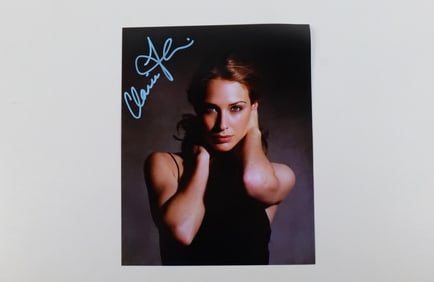 Color Signed Photograph of Claire Forlani