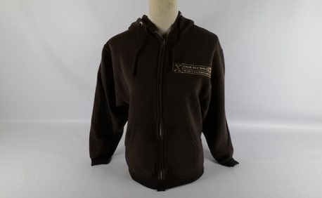 Zack and Miri Make a Porno Brown Zip Up Sweatshirt