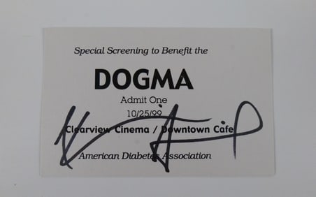 Dogma Special Screening Ticket for The American Diabetes Association