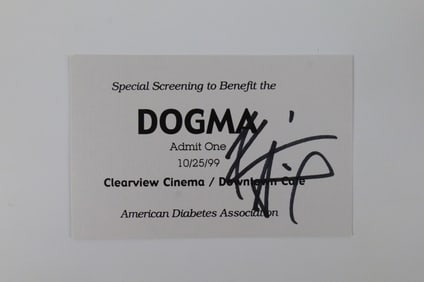 Dogma Special Screening Ticket for The American Diabetes Association