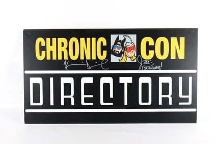 Chronic Com Vinyl Decal Directory Sign