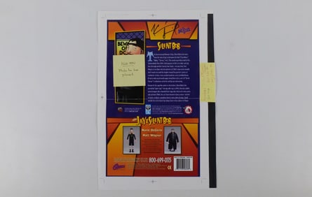 Mock Up for Jay and Silent Bob Action Figure Box