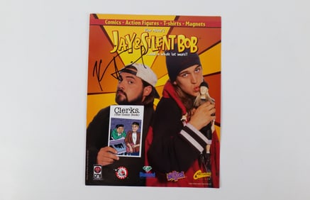 Jay and Silent Bob Merchandise Order Sheet