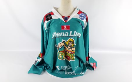 Belfast Giants Custom Kevin Smith Hockey Jersey