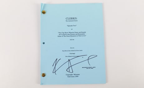 Recording Script for Clerks The Animated Series