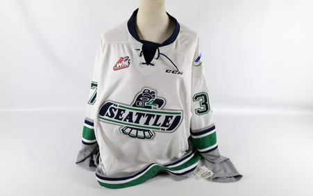 CHL Custom Seattle Kevin Smith Hockey Jersey