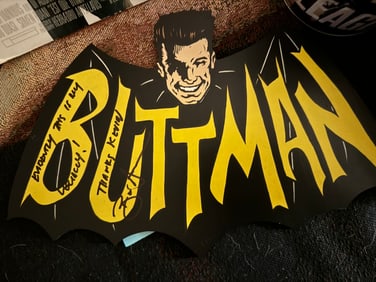 BUTTMAN sign autographed by Ben Affleck