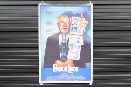 Bucklick Vinyl Fictional Movie Promotional Poster