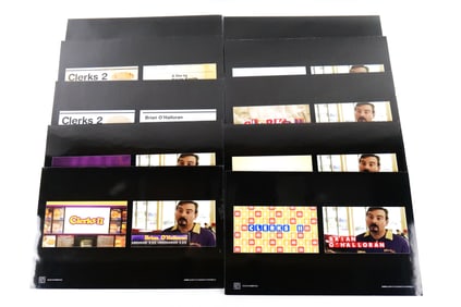 Group Lot of Clerks 2 Main Title Sequence Styleframes