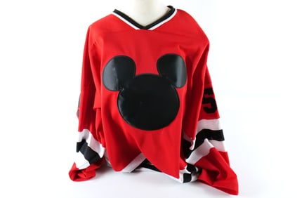 Kevin Smith Custom Mickey Mouse Hockey Jersey