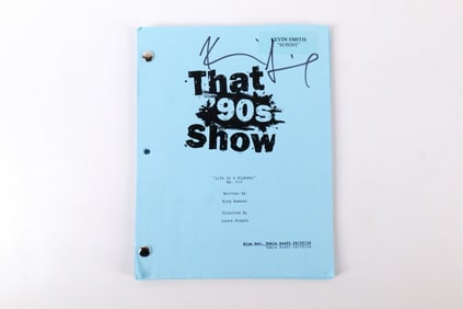 That 90's Show "Life is a Highway" Episode 213 Blue Rev. Table Draft