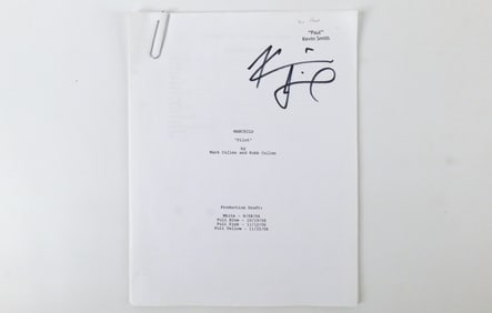 Manchild "Pilot" Script from the Full Yellow Version