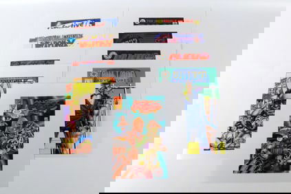 Original Color Outputs for Mallrats Comic Book Covers