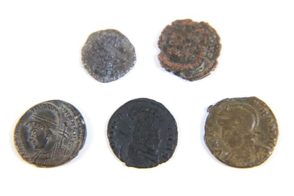 5 Ancient Coins