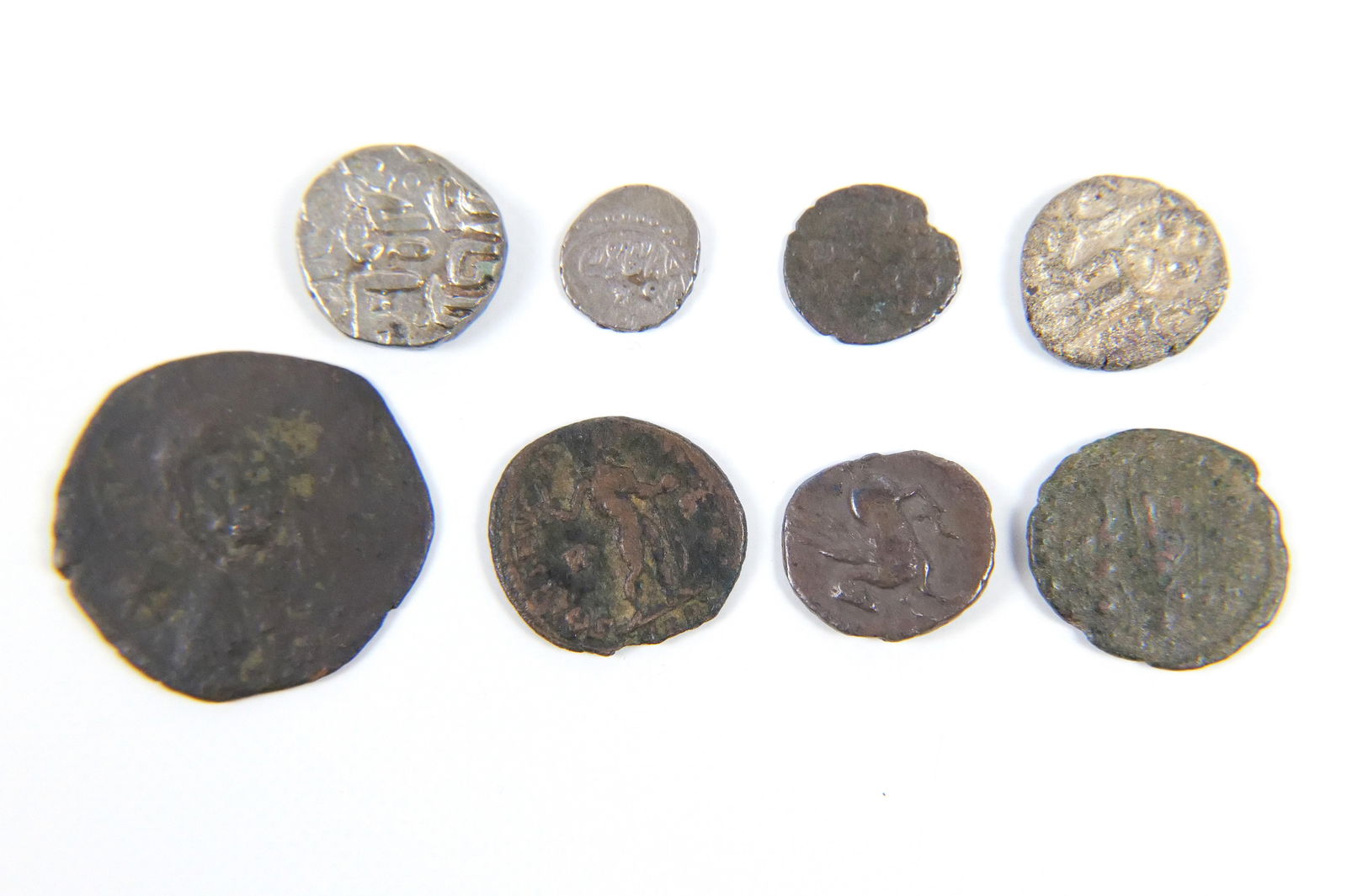Group of 8 Ancient Coins (1 of 9)