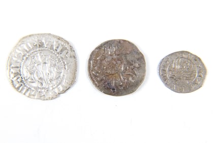 3 Common Era Silver Coins