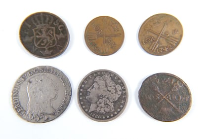 Group of Assorted Antique Coins