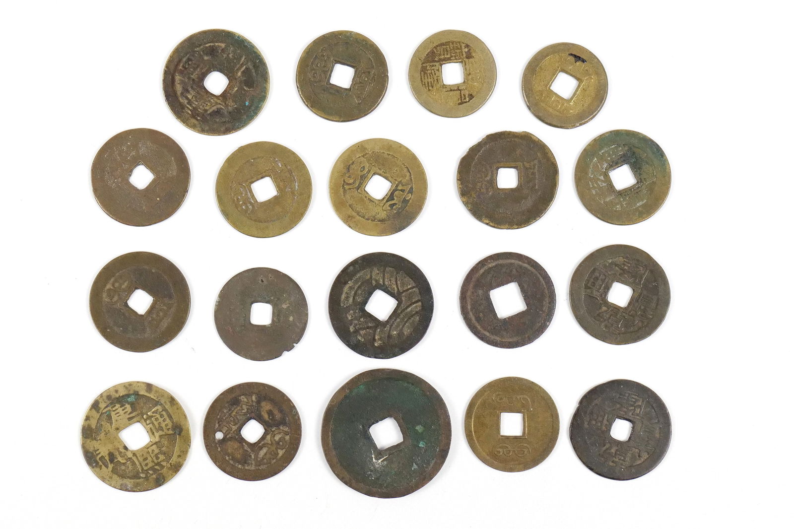 Group of Chinese Cash Coins (1 of 11)