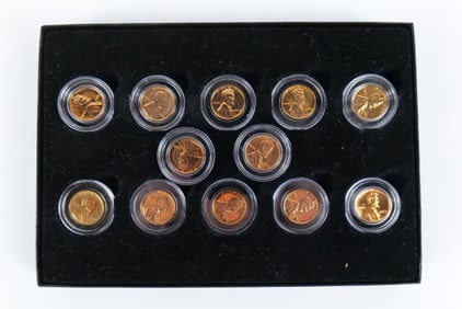 Set of Wheat/Lincoln Pennies