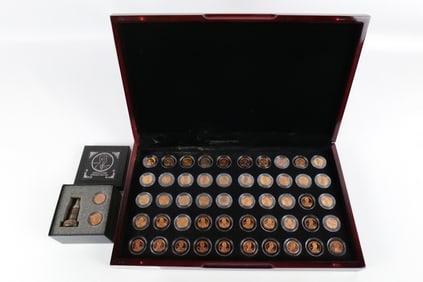 Large Set Lincoln Cents