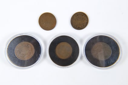 Group of 1864 2 Cent Pieces