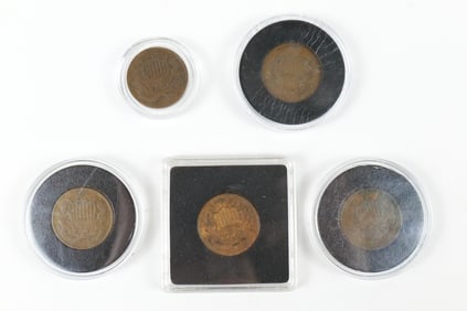 Group of 2 Cent Pieces
