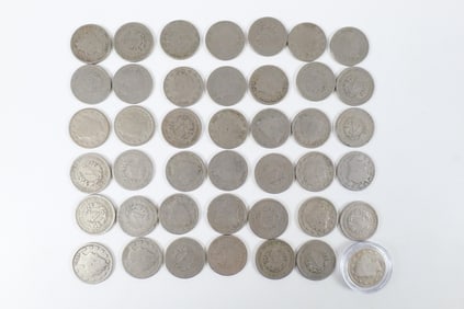 Group of Liberty Head Nickels