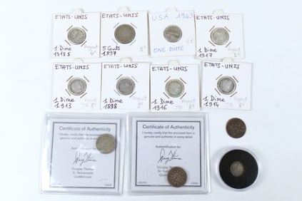Group of Early US Coins