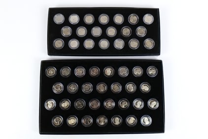 Group of Jefferson Nickels