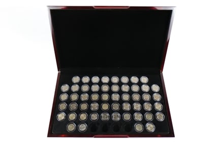 Large Group Jefferson Nickels