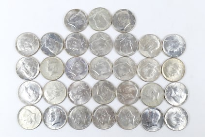 Group of 40% Silver JFK Half Dollars
