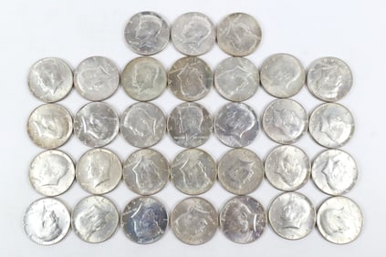 Group of 40% Silver JFK Half Dollars