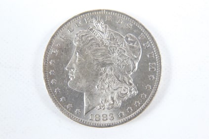 1883 O Morgan Silver Dollar