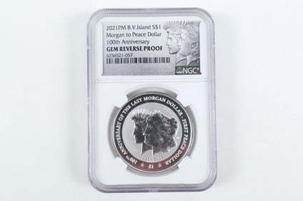 2021 Morgan to Peace Dollar