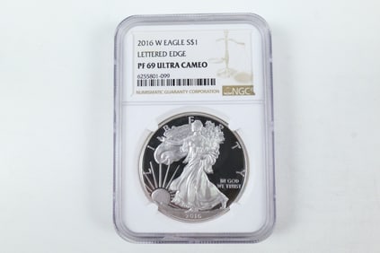 2016 Lettered Edge Silver Eagle