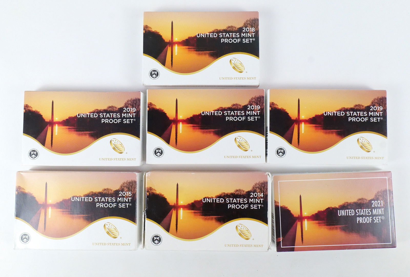 Group of US Mint Sets (1 of 8)