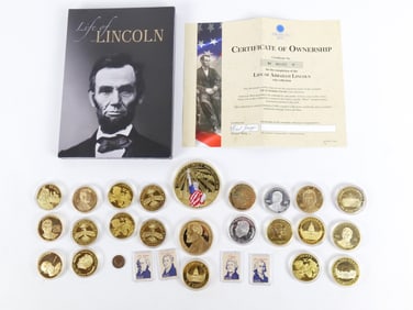 Group of Commemorative Medallions