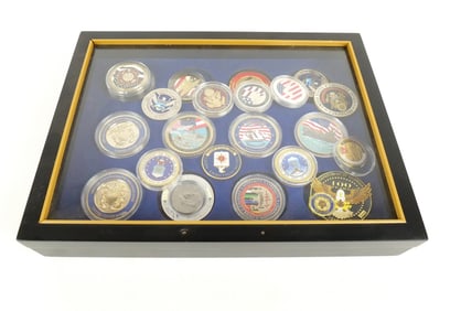 Group of Enamel Medallions