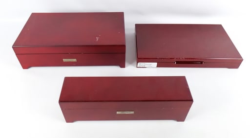 Group of Coin Presentation Boxes
