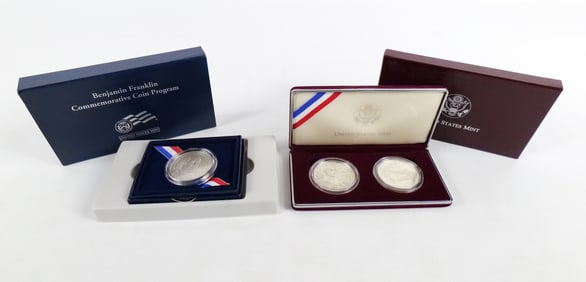 2 US Commemorative Coins
