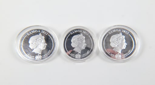 3 Queen Elizabeth II Looney Tunes Commemorative Coins