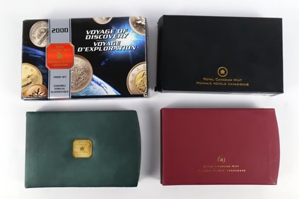 2 Canadian Silver Proof Sets