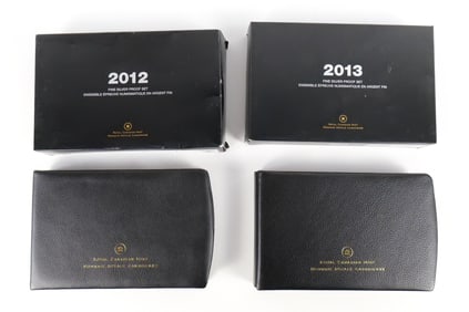 2 Canadian Silver Proof Sets