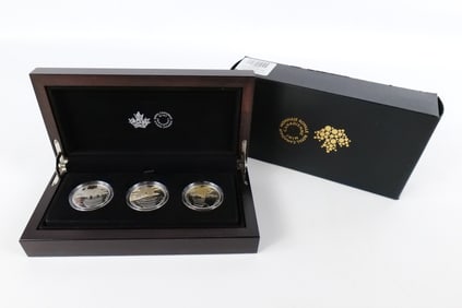 Canadian Silver Reflections of Wildlife Coins