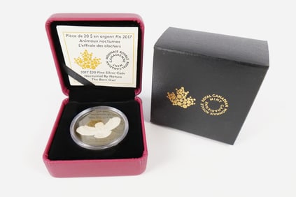 Canadian Silver Nocturnal By Nature Coin