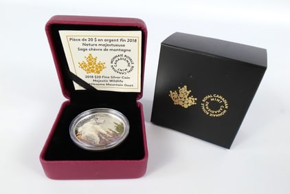Canadian Silver Majestic Wildlife Silver Coin